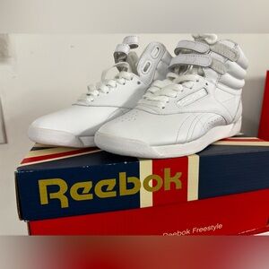 Reebok White High-Top Sneakers